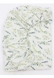 Cearceaf Prichindel, bumbac, Flori de eucalipt, 120x60 cm, multicolor