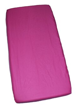 Cearceaf Prichindel, patut 120x60 cm, roz inchis