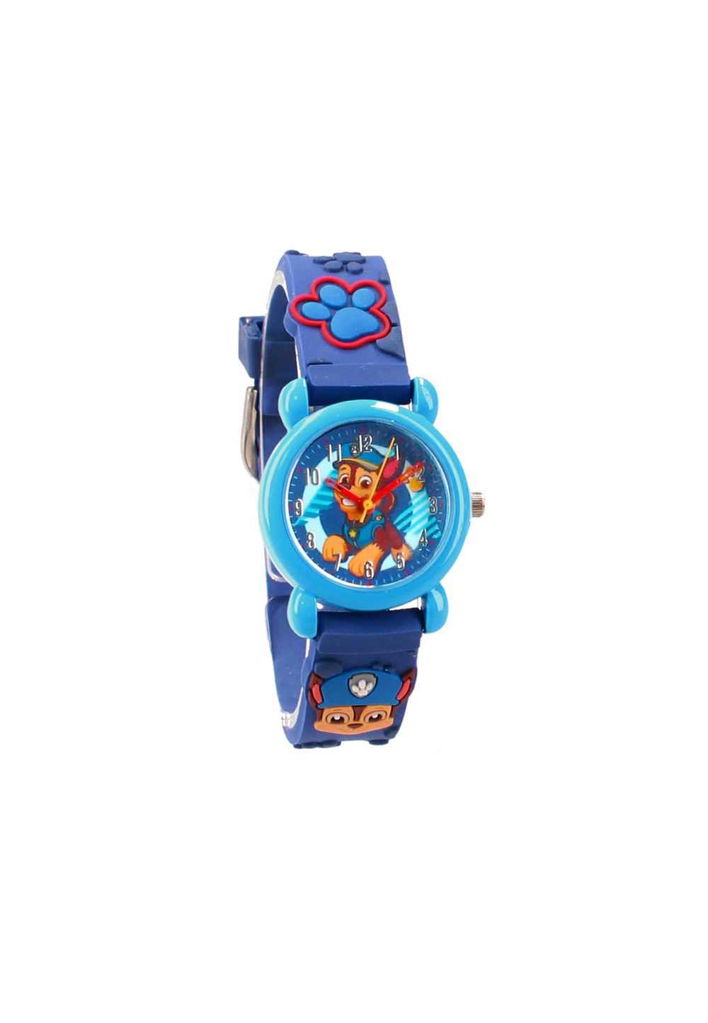 Ceas de mana, Paw Patrol, cu labute, albastru