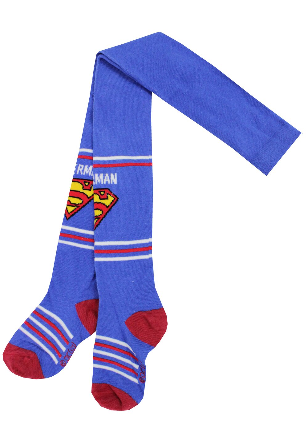 Ciorapi cu chilot, 75% bumbac, Superman, albastri DISNEY