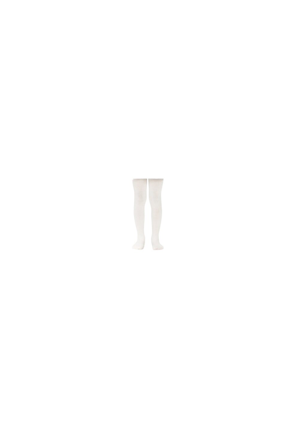 Ciorapi cu chilot, unisex, albi Prichindel
