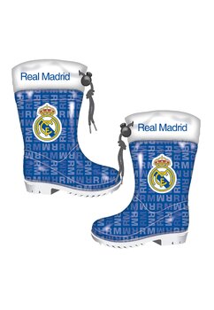 Cizme cauciuc din PVC, Real Madrid, albastre