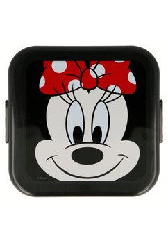 Cutie alimentara, rosie cu buline albe, Minnie Mouse