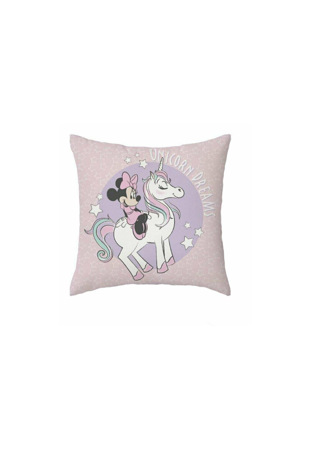 Fata perna, Minnie Unicorn Dreams, roz, 40×40 cm DISNEY