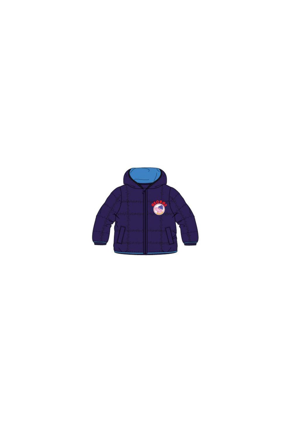 Geaca bebe Peppa, bluemarin