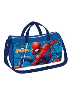 Geanta sport, Spider Man, Marvel, albastru, 37x20x27cm