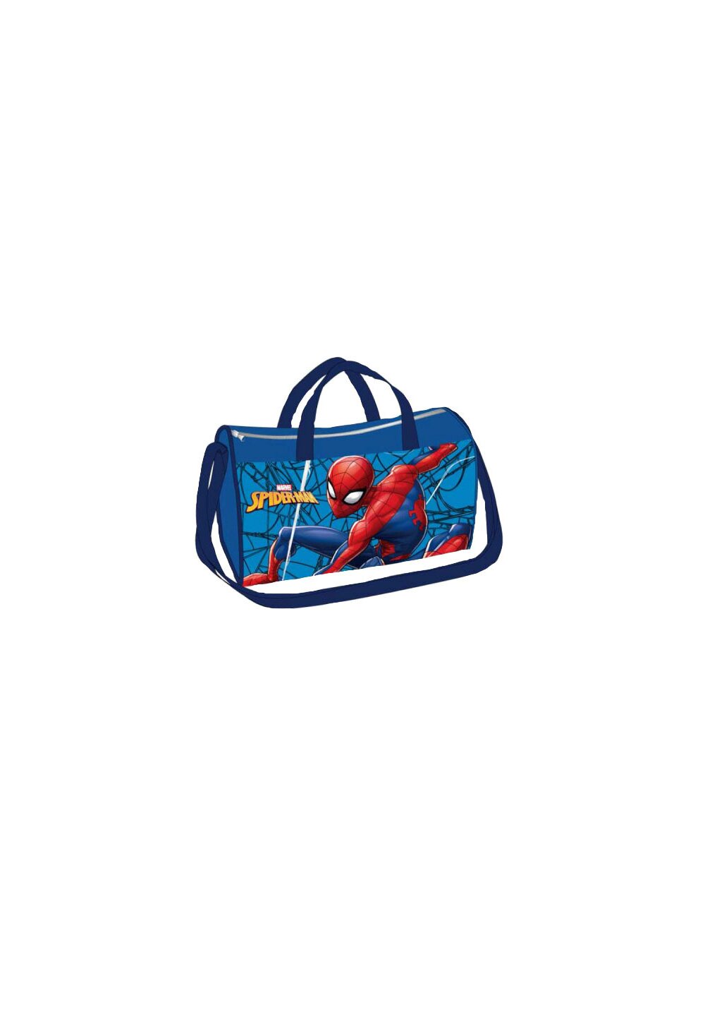 Geanta sport, Spider Man, Marvel, albastru, 37x20x27cm