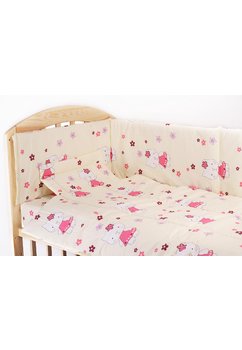 Lenjerie  5 piese kitty crem, 120 x 60 cm