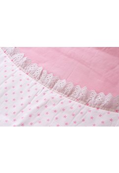 Lenjerie 5piese, roz cu stelute roz,120x60