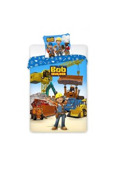Lenjerie de pat, Bob the builder, 140 x 200 cm