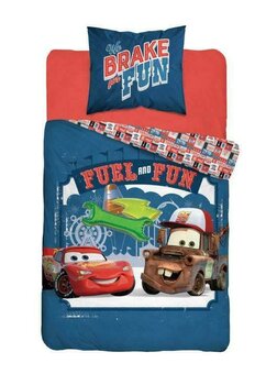 Lenjerie pat, Fuel and Fun, Cars, 160x200 cm