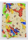Lenjerie patut 7 piese, Maxi, Winnie si Aiurel, crem, 120 x 60 cm