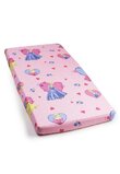 Lenjerie patut bumbac, Printese, roz, 4 piese
