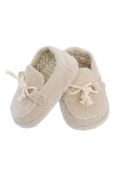 Mocasini bebe, crem