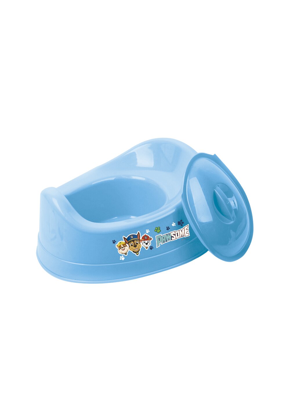 Olita cu capac din plastic, Paw Patrol, albastra