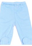 Pantaloni bebe cu botosi albastru mod1