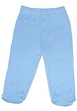 Pantaloni bebe cu elastic albastri