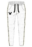 Pantaloni trening, 55% bumbac, Minnie Mouse Figurina, gri