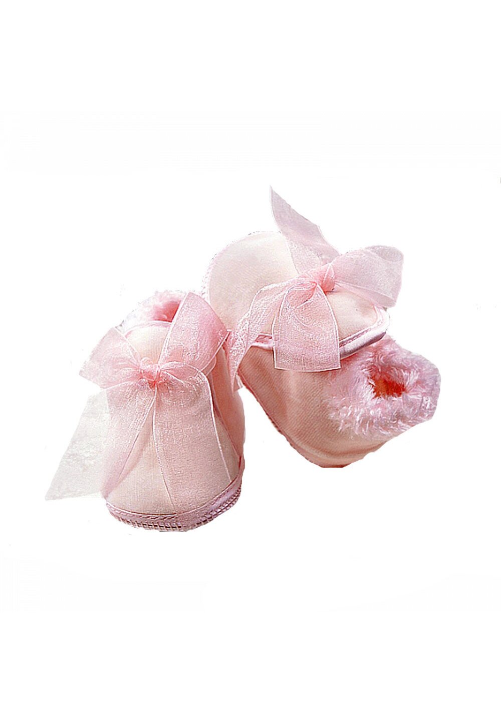 Papucei bebe, July, roz cu blanita Prichindel imagine noua