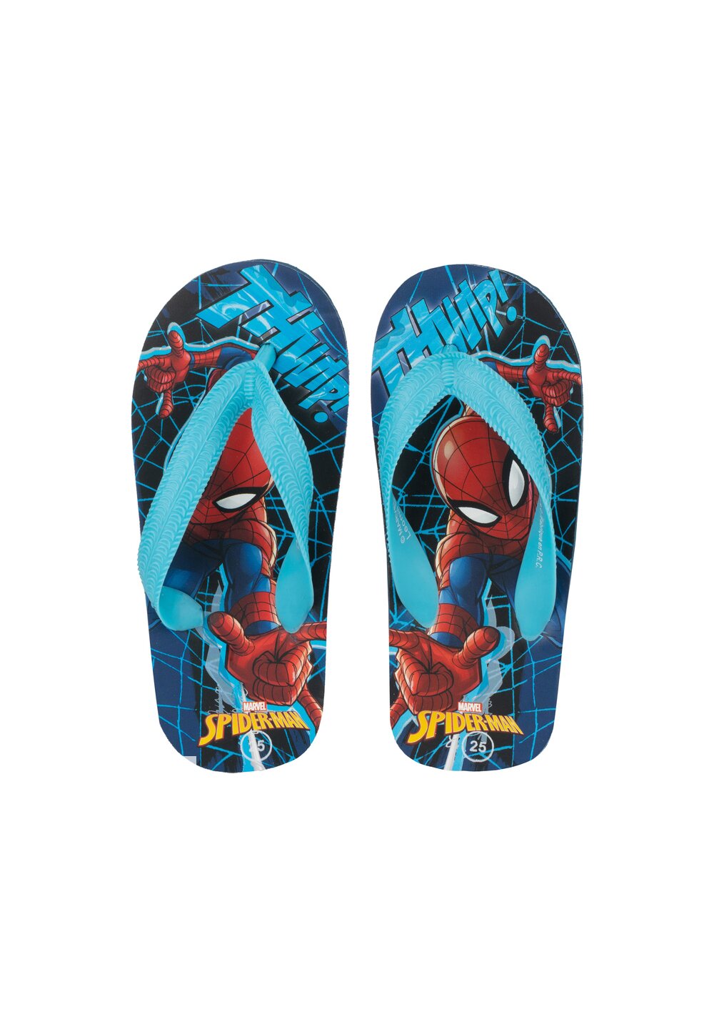 Papuci flip-flop, Spider-man, bluemarin City