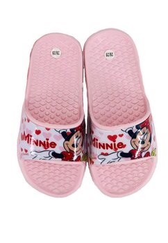 Papuci, Minnie, roz cu inimioare