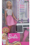 Papusa Barbie cu accesorii de par, multicolor