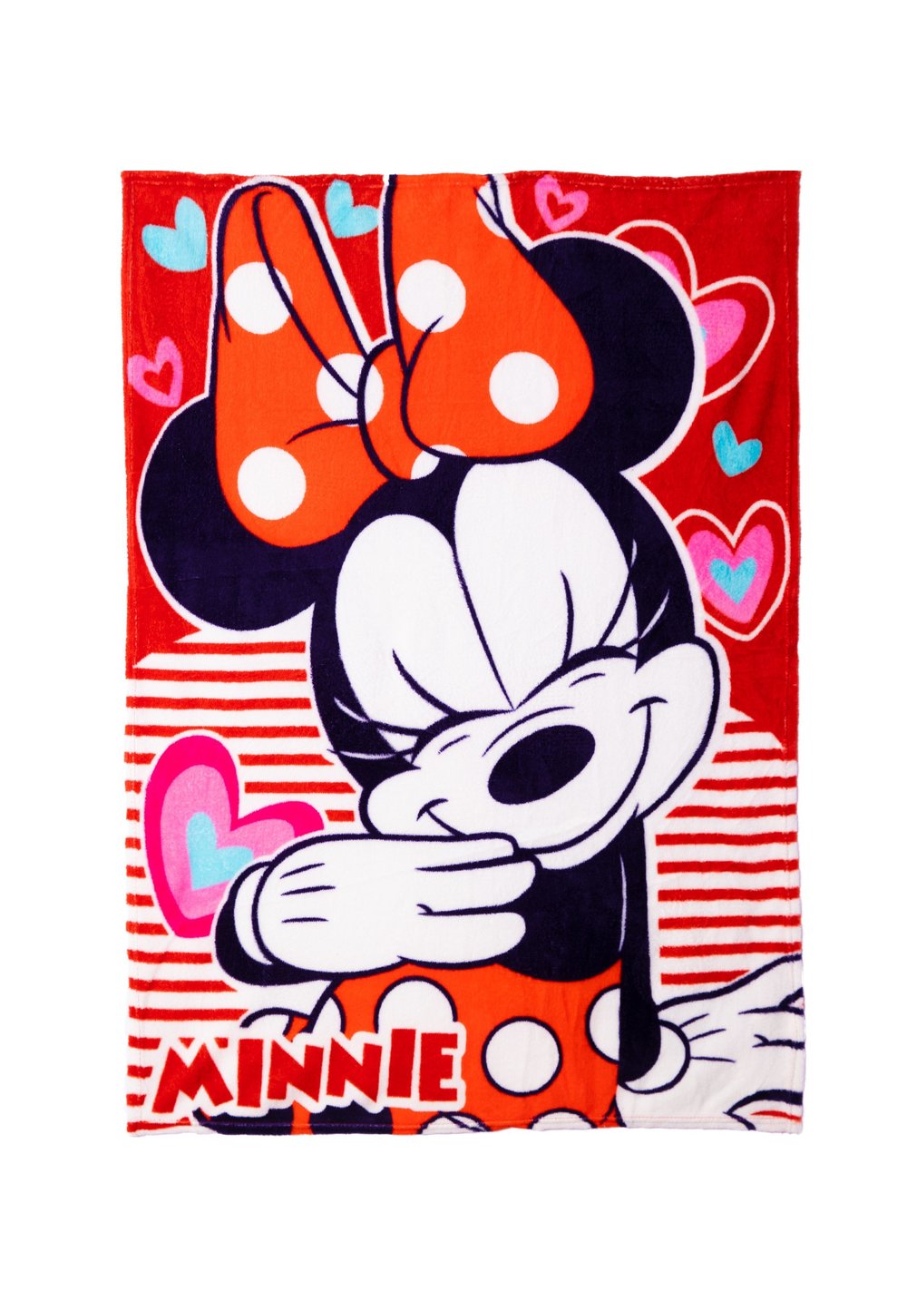 Paturica fleece, Love Minnie, 120x90cm