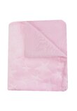 Paturica plus cu imprimeu stelute, roz, 100x76 cm