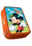 Penar echipat Mickey Mouse, cu 43 accesorii-portocaliu