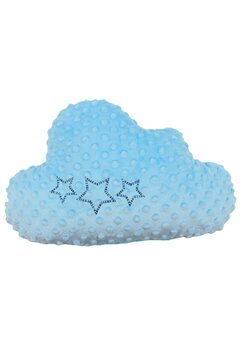 Perna norisor minky, Stars, turcoaz, 40 x 25 cm