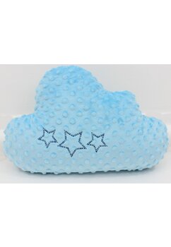 Perna norisor minky, Stars, turcoaz, 40 x 25 cm