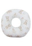 Perna postnatala, Ursulet crem pe norisor, multicolor, 42x10x42 cm