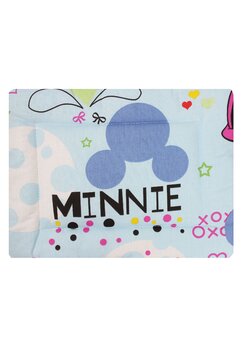 Perna slim, Minnie si Mickey, albastru, 37x28cm