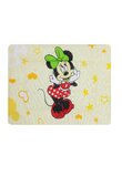 Perna slim, Minnie si Mickey, galbena 37 x 28 cm