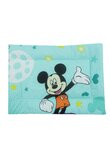 Perna slim, Minnie si Mickey, turcoaz cu stelute, 37 x 28 cm
