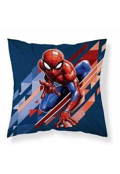 Perna, Spider Man, albastru cu rosu, 40x40 cm