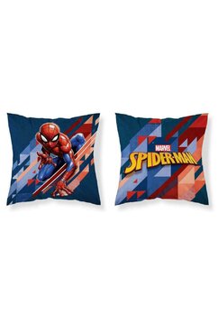 Perna, Spider Man, albastru cu rosu, 40x40 cm