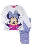 Pijama alb cu turcoaz, Minnie Mouse
