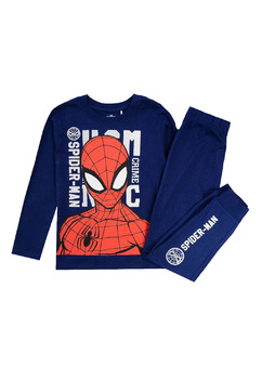 Pijama baieti, bumbac, Spider-Man UCM, bleumarin