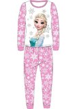 Pijama Elsa, roz cu fulgi de zapada