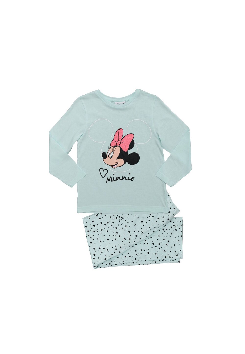 Pijama maneca lunga, Minnie Mouse, turcoaz DISNEY