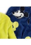 Pijama maneca lunga, plus, poliester, Legendary 28, Mickey, verde cu albastru
