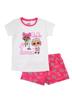 Pijama maneca scurta, B.B Nation, LOL, roz