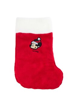 Pijama Mickey, 75% bumbac, cu ciorap de Craciun cadou