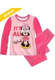 Pijama welur Minnie roz 0028