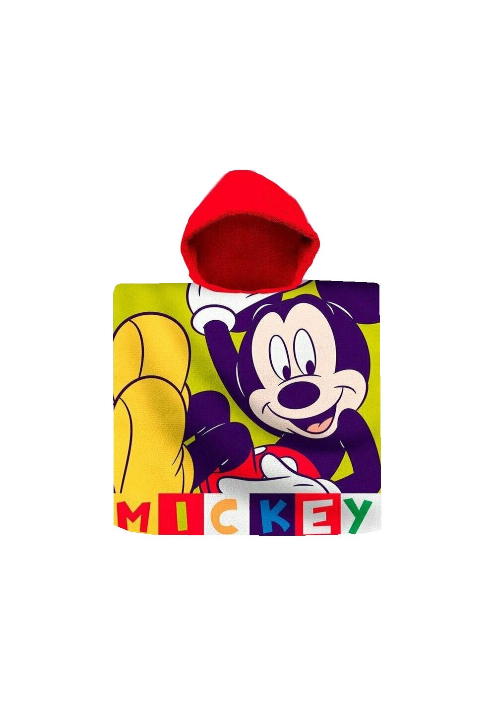 Poncho, bumbac, Mickey, multicolor, 60cm x120cm DISNEY