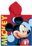 Poncho Mickey Mouse, rosu 55 x 110 cm