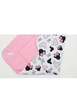 Port bebe multifunctional, Fundite roz, bumbac, multicolor, 75x75cm