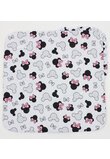 Port bebe multifunctional, Fundite roz, bumbac, multicolor, 75x75cm