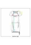 Camasa pentru alaptat, Happy mommy, albastru deschis